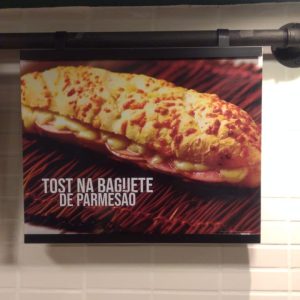 (2) PONTO COMERCIAL RESTAURANTE DISPLAY